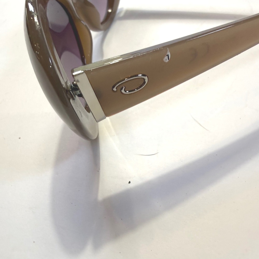 Oscar de la Renta Brown Oval Sunglasses Vintage Retro Designer Spain - Picture 8 of 8